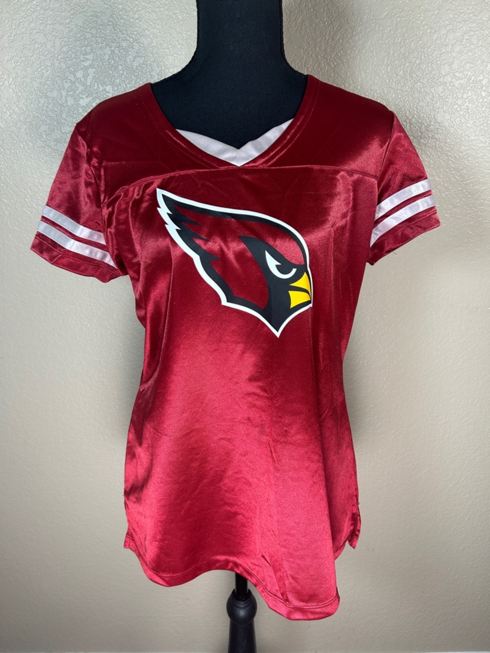 NFL Team Apparel Arizona Cardinals Women’s Jersey Size L